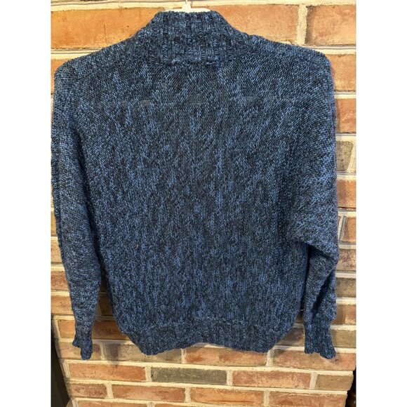 Forever 21 Blue Open-Front Knit Cardigan Small Womens Sweater Y2K - Picture 5 of 7